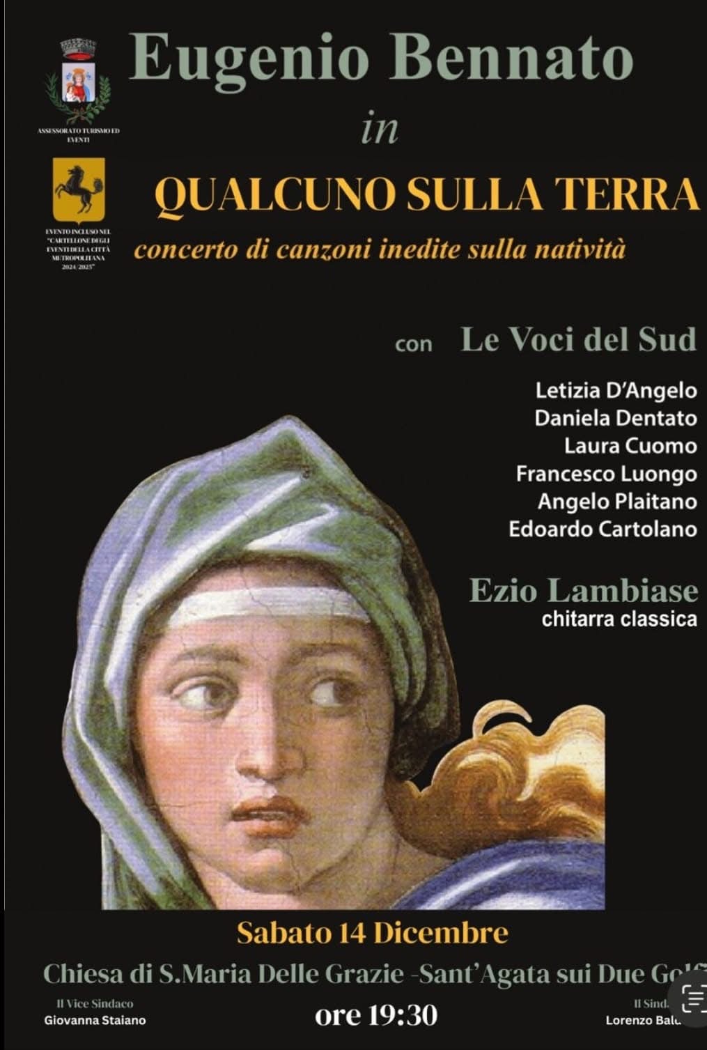 Concerto Eugenio Bennato "QUALCUNO SULLA TERRA"